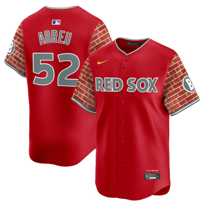 Wilyer Abreu Jersey #52 Boston Red Sox 2025 Fenway Red Brick Style Vapor Premier Stitched