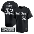 Wilyer Abreu Jersey #52 Boston Red Sox Gothic Edition Premier Stitched