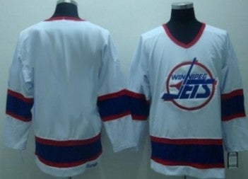 Winnipeg Jets Customized White CCM Jersey Stitched