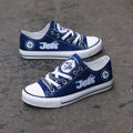 Winnipeg Jets Low Top Canvas Sport Sneakers Shoes For Men Women Fans
