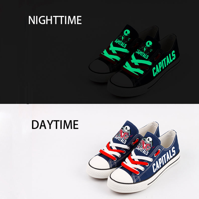 Winnipeg Jets Low Top Canvas Sport Sneakers Shoes For Men Women Fans