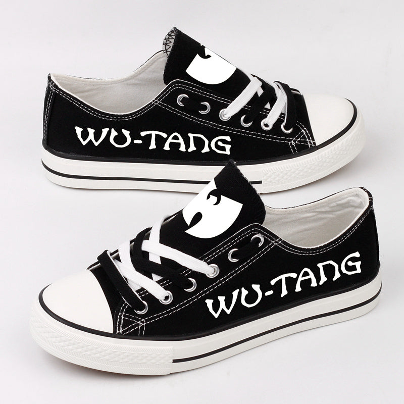 Wu-Tang Clan Low Top Canvas Sport Sneakers Shoes For Men Women Fans