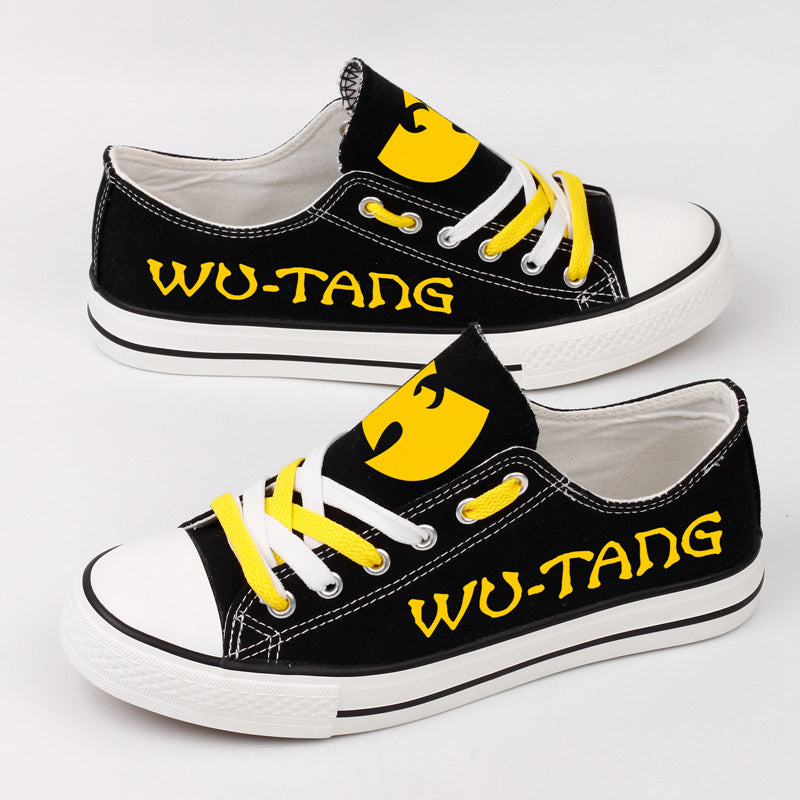 Wu-Tang Clan Low Top Canvas Sport Sneakers Shoes For Men Women Fans