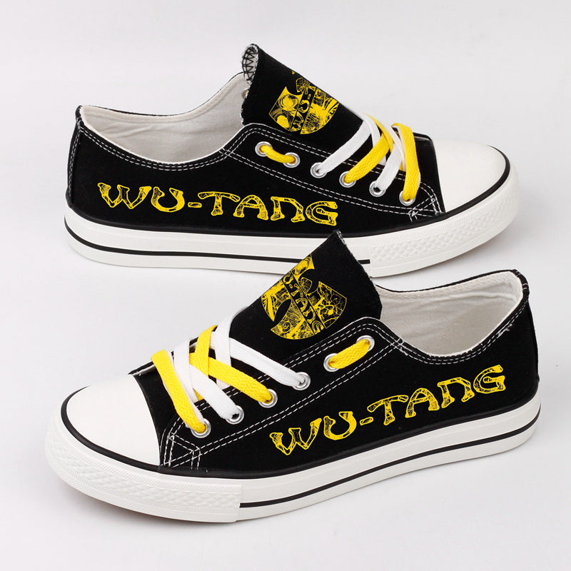 Wu-Tang Clan Low Top Canvas Sport Sneakers Shoes For Men Women Fans
