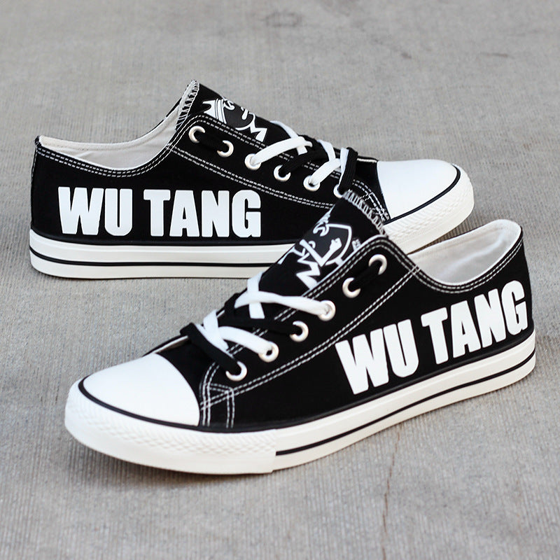 Wu-Tang Clan Low Top Canvas Sport Sneakers Shoes For Men Women Fans