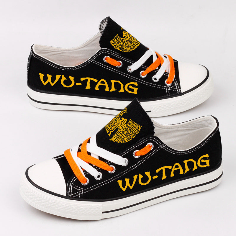 Wu-Tang Clan Low Top Canvas Sport Sneakers Shoes For Men Women Fans