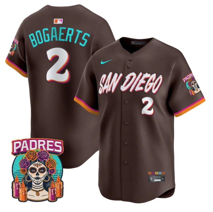 Xander Bogaerts Jersey #2 San Diego 2026 City Connect Vapor Stitched