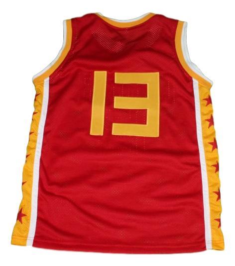 Yao Ming Jersey #13 Team China Basketball Sewn Red
