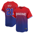 Yainer Diaz Jersey #21 Dominican Republic Classic 2026 Roster Stitched