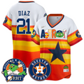 Yainer Diaz Jersey #21 Houston Astros Orbit Vapor Premier Limited Stitched