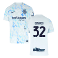 Yann Aurel Bisseck #31 Inter Milan 2025-26 Away Match Jersey – White