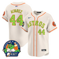 Yordan Álvarez Jersey #44 Astros Orbit Patch Vapor Premier Limited V2 Stitched