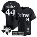 Yordan Álvarez Jersey #44 Houston Astros Gothic Edition Vapor Premier Limited Stitched
