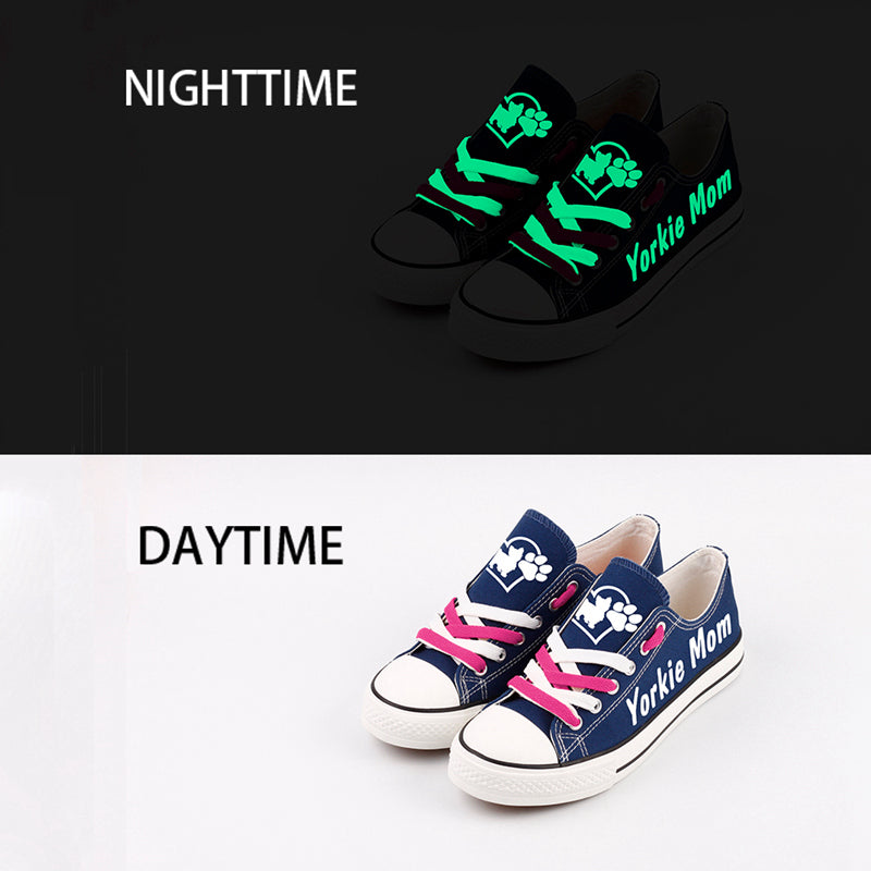 Yorkshire Terrier Canvas Sneakers Shoes For Men Women Fans