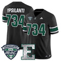 Ypsilanti Jersey #734 Eastern Michigan Eagles 2025 Limited Stitched