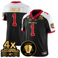 Zachariah Branch Jersey #1 Georgia Bulldogs 4x-Time National Champions Stitched