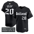 Zack Gelof Jersey #20 Oakland Athletics Gothic East Bay Edition Stitched