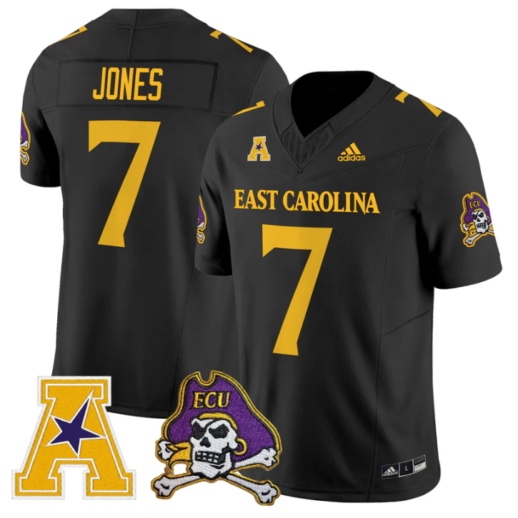 Zay Jones Jersey #7 East Carolina Pirates 2025 Vapor Limited Stitched
