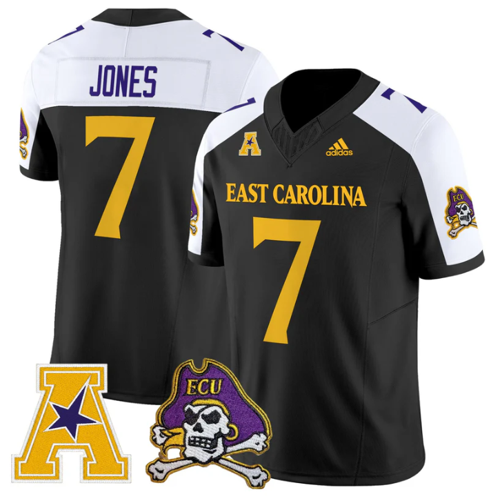 Zay Jones Jersey #7 East Carolina Pirates 2025 Vapor Limited Stitched