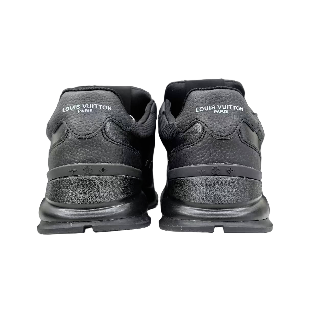 Luxury Lou Paris Classic Trainers Black Shoes Sneakers