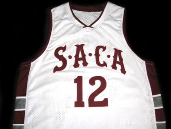 Dwight Howard Jersey #12 Saca High School Basketball White