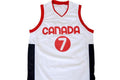 Steve Nash Jersey #7 Team Canada Basketball White