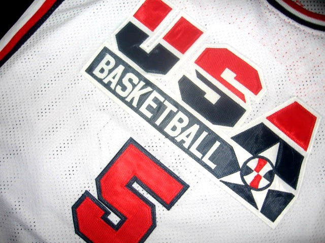 David Robinson Jersey #5 Team USA BasketBall White