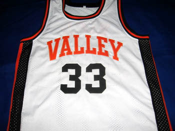 Larry Bird Jersey #33 Valley High School Basketball White