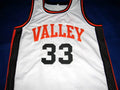 Larry Bird Jersey #33 Valley High School Basketball White