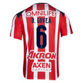 Chivas 2025-26 O. GOVEA 6 Home Jersey – Red