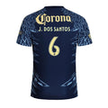 Club América 2025-26 J. Dos Santos 6 Away Jersey – Navy