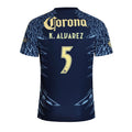 Club América 2025-26 K. Alvarez 5 Away Jersey – Navy
