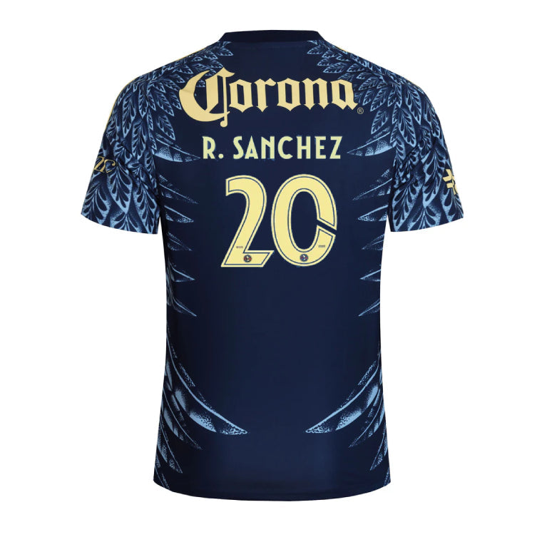 Club América 2025-26 R. Orquin 15 Home Jersey – Yellow