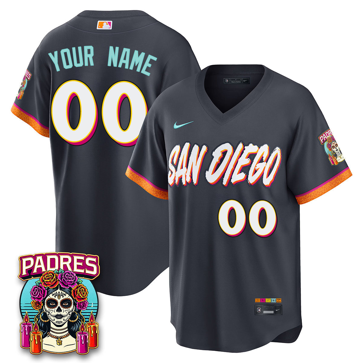 San Diego 2026 City Connect Vapor Limited Custom Jersey - All Stitched
