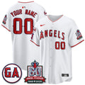 Los Angeles Angels 60th Anniversary Vapor Custom Jersey - All Stitched V3