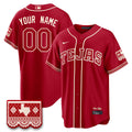 Texas Rangers 2026 City Connect Vapor Custom Jersey - All Stitched