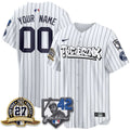 New York Yankees The Bronx 2026 Jackie Robinson Day Vapor Limited Custom Jersey - All Stitched