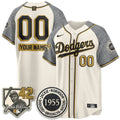 Los Angeles Dodgers 2026 New Era Jackie Robinson Vapor Limited Custom Jersey -  All Stitched