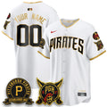 Pittsburgh Pirates Vapor Limited Custom Jersey - Cobra & Est 1887 Patch - All Stitched