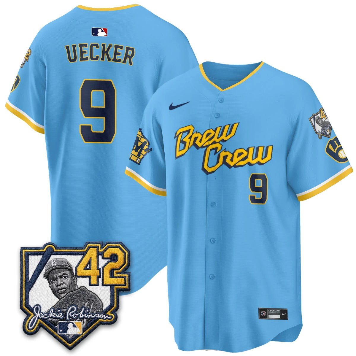 Men Milwaukee Brewers 2026 New Era Vapor Limited Jersey - All Stitched