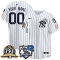 New York Yankees 2026 Jackie Robinson Day Vapor Limited Gold Edition Custom Jersey - All Stitched - V2