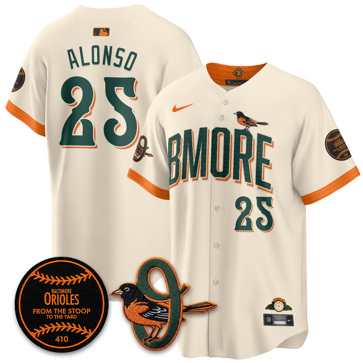 Men Baltimore Orioles 2026 City Connect Vapor Premier Limited Jersey - All Stitched - V3