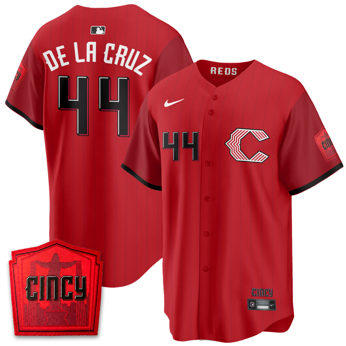 Men Cincinnati Reds 2026 City Connect Limited Premier Vapor Jersey - All Stitched