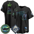 Men Tampa Bay Rays x SW Vapor Limited Jersey - Stitched