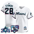 Men Miami Marlins 2026 Jackie Robinson New Era Vapor Limited Jersey - All Stitched