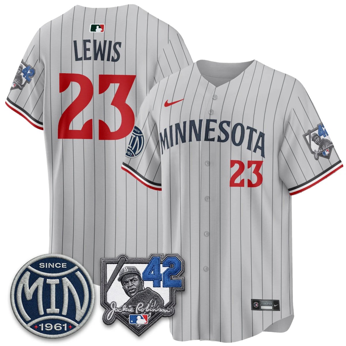 Men Minnesota Twins 2026 Jackie Robinson Day Vapor Limited Jersey - All Stitched