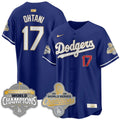 Men Los Angeles Dodgers Gold Collection Stadium Vapor Limited Jersey - B2B Champs - All Stitched