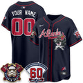 Atlanta Braves x SW Vapor Limited Custom Jersey - Stitched
