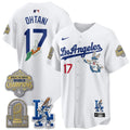 Men Los Angeles Dodgers Bunny Vapor Limited Jersey - All Stitched