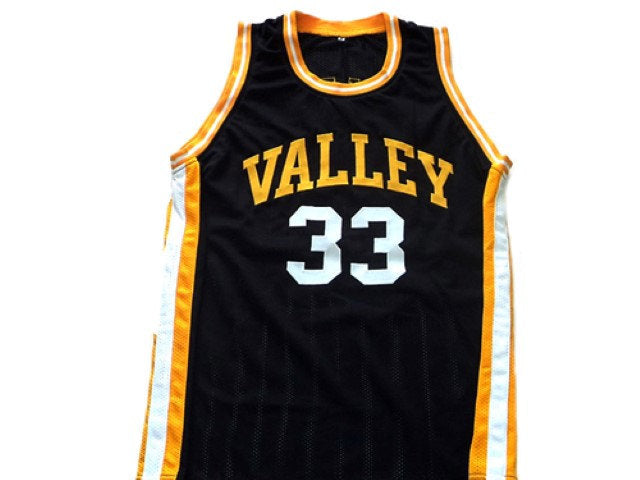 Larry Bird Jersey #33 Valley High School Basketball Black